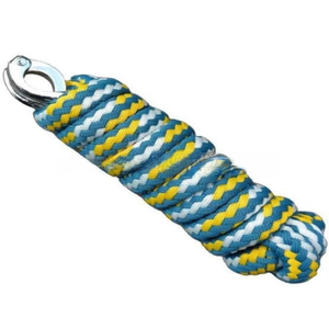 Strong Durable Horse Lead Rope Soft Grip <b>Nylon</b> Braid Heavy Duty Snap <b>Hook</b> Ideal for Riding Training Handling - Product Image 2
