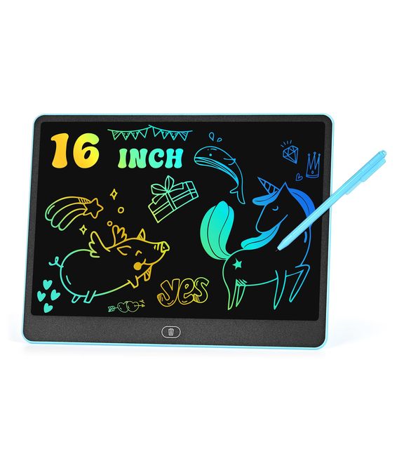 13 16 20 Inch LCD Drawing Board Big Screen Writing Tablet with Erase Button for Business
