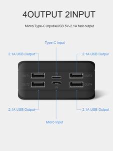 Linterna LED todo en uno de 10W para acampar con 4 puertos USB Banco de energía solar impermeable de alta <span class=keywords><strong>capacidad</strong></span> para aventuras al aire libre de CC - Product Image 5