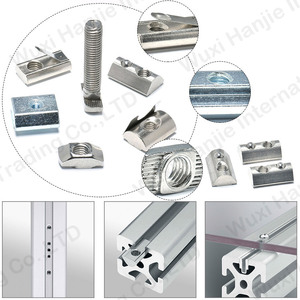 Écrou en T traité au <span class=keywords><strong>zinc</strong></span> offrant un support précis du <span class=keywords><strong>profil</strong></span> linéaire transversal - Product Image 6