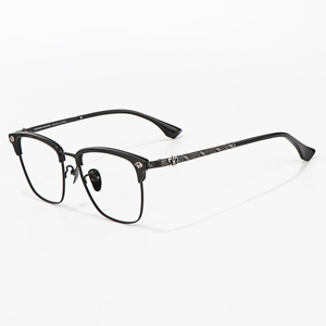 Cổ Điển Rắn Punk Phong Cách Hình Dạng Thiết Kế Mới Trọng Lượng Nhẹ Màu Đen Bạc Vàng Rùa Quang Học Trong Suốt Thương Hiệu Sang Trọng Kính - Product Image 6