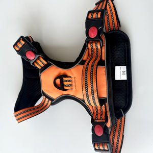Rompi Harness Latihan Luar Ruangan yang Bernapas, Dapat Disesuaikan, dengan Strip Reflektif dan Desain Tahan Lama untuk Anjing Besar - Product Image 3