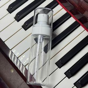 ขวดสเปรย์หมอกสีขาวสำหรับล้าง60 80 100มล. <span class=keywords><strong>ผนัง</strong></span>หนาสเปรย์แอลกอฮอล์ PET แหวนทอง/เงินสำหรับ<span class=keywords><strong>เครื่อง</strong></span>สำอางแชมพูโทนเนอร์ - Product Image 5