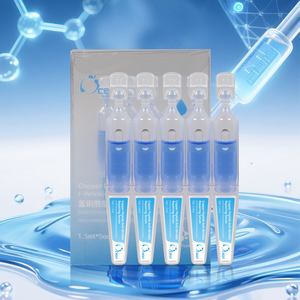 Suero Facial Personalizado de Dosis Única con Péptidos de Cobre y Colágeno Soluble Ghk-cu para la Piel del Rostro, Antiarrugas y Reparador - Product Image 1