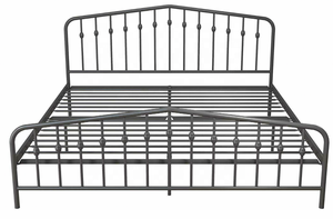Latest Designs Double Iron Steel Metal <b>Bed</b> Bedroom Furniture Bunker <b>Bed</b> Double Metal <b>Bed</b> Frame - Product Image 2