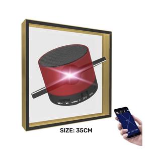 Nuovi display di segnaletica portatile led <span class=keywords><strong>hol</strong></span> ofan 3d hologram fan in case Naked Eye Stereo table holo 3d led fan con coperchio - Product Image 1