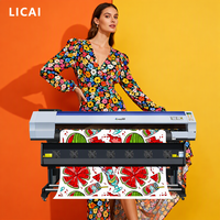 Imprimante textile industrielle à sublimation couleur double tête I3200 aux couleurs vives – Machine d'impression par sublimation