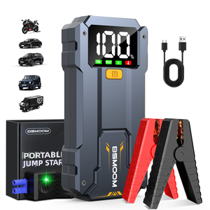 Booster de batterie de démarrage de voiture avec lampe de poche d'urgence et batterie externe de <span class=keywords><strong>26000mAh</strong></span> - Product Image 2