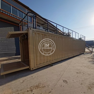 Edificio de Estructura de Acero Modificado para Restaurante o Cafetería 2025, Bar Prefabricado, Casa Contenedor de 20 pies y 40 pies - Product Image 2