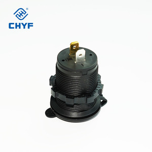 Двойное автомобильное зарядное устройство <span class=keywords><strong>USB</strong></span> 3.1A с двумя портами, для установки в панель, 12В 5В 1А 2.1А DS2013, электрическое, для мобильных телефонов, двойное <span class=keywords><strong>USB</strong></span>-зарядное устройство 3.1A - Product Image 6