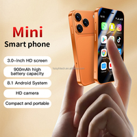 Téléphones mobiles portables A17 Mini très demandés, écran 3,0 pouces, 4 Go + 64 Go, photographie HD, Android, double SIM, mini smartphone