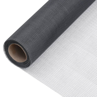 Moustiquaire Moderne en Fibre de Verre Haute Transparence, Anti-Mouches et Anti-Poussière, Lavable, Ignifuge, Flexible, en Rouleau pour Maison et Villa