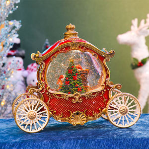 Lanternes LED de voiture de palais de Noël personnalisées Lanterne boule à neige à eau exquise en gros - Product Image 6