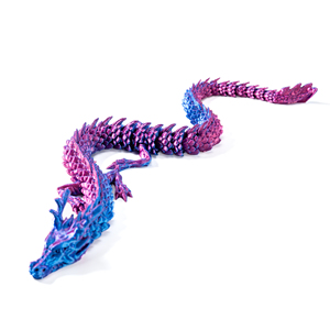Usine nouveauté Service d'impression 3D coloré or Dragon jouet nouveau Style Figure jouet pour Souvenir - Product Image 4