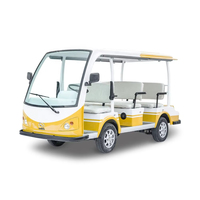 Street Legal Voiture navette à moteur 48V/3Kw Dc alimentée par batterie Voiture de tourisme 8 places personnalisée Bus touristique électrique