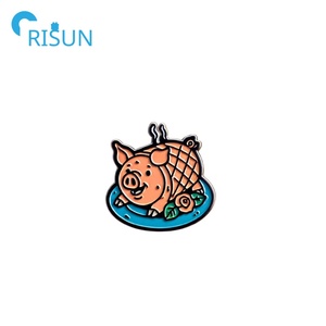 Fabrication philippine alimentaire broche broche personnalisé Philippines philippin Lechon Lumpia Sinigang Halo Halo émail broche Badge Souvenir - Product Image 4