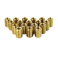Pengerjaan CNC 5 Axis, Mur Sisipan Hex Knurled Berlapis Seng Poles, Baja Paduan Seng Berulir Penuh Kelas 8, Motor Elektronik Kayu