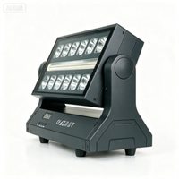 STSLITE-400W Projecteur LED RGBW Wash Strobe 12x15W 5060 LED RGBW avec contrôle DMX par segments, Projecteur mural de scène pour spectacle