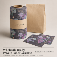 Tissu Jacquard Teint en Fil Polyester Rayonne Motif Floral et Oiseaux Charbon Vente en Gros Fournisseur Textile OEM ODM pour Robes Sacs Chapeaux