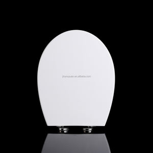 Cubierta de asiento de inodoro <span class=keywords><strong>familiar</strong></span> material plástico un botón superior fijación forma redonda 3 piezas <span class=keywords><strong>tapa</strong></span> de <span class=keywords><strong>WC</strong></span> - Product Image 3