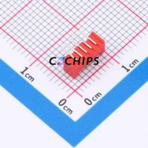 W1251100-5PR2123 Wire-to-Board Pin Header Bent Lead Through Hole,P=1.25mm 1x5P 1.25mm Right Angle Insert PicoBlade (MX 1.25) - Product Image 2
