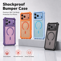 Coque arrière magnétique avec anneau de charge sans fil et protection d'objectif surélevée pour iPhone 18 Pro et 18 Pro Max, fabriquée à Guangzhou (360 Forros)
