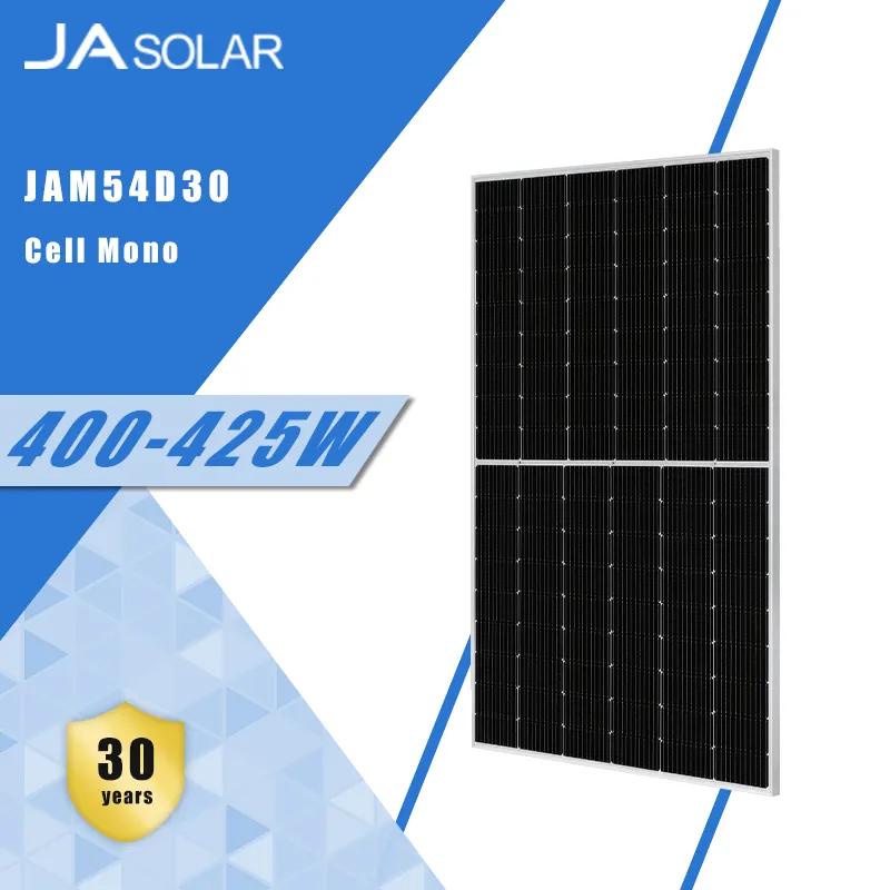 jingsun Solar Panel 400-425w solar pv sales Half Cell JA solar roof tiles panel solar panels