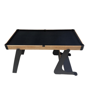 <span class=keywords><strong>Tavolo</strong></span> da <span class=keywords><strong>Biliardo</strong></span> Pieghevole in Legno da 4,5 Piedi per Giochi Familiari, <span class=keywords><strong>Tavolo</strong></span> da <span class=keywords><strong>Snooker</strong></span> con Logo Personalizzato e Ruote per Casa - Product Image 5