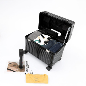 מזוודת טרולי 18 אינץ' 20 אינץ' עם מסגרת אלומיניום, מזוודה ידנית לכלי צילום ומכשירי יופי, מזוודת טייס - Product Image 2