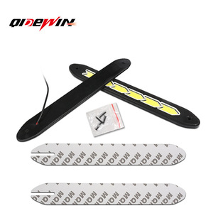 Feux de jour LED COB flexibles QIDEWIN, feux de jour de voiture en silicone souple mince, utilisation générale - Product Image 5