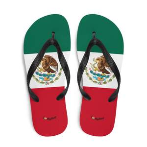 Drapeau mexicain LOGO personnalisé hommes tongs maison salle de bain anti-dérapant lumière pantoufles unisexe plage Wading <span class=keywords><strong>sandales</strong></span> tongs en gros - Product Image 1