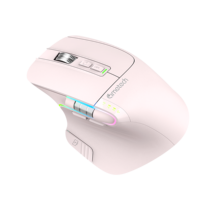 Souris ergonomique multifonction Rechargeable personnalisée BT 2.4Ghz souris sans fil pour PC portable bureau à domicile