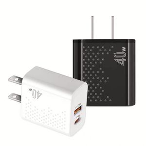 Best Quality QC4.0 PD 20W Power Charger Super Fast Wall Adapter 40W <b>USB</b> A+C Travel Charger for Phone EU US <b>Plugs</b> - Product Image 1