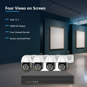 กล้องวงจรปิดร้านค้าและคลินิกเกฟิเลียน โดม 3MP จำนวน <span class=keywords><strong>4</strong></span> ตัว พร้อมเครื่องบันทึก <span class=keywords><strong>4</strong></span> ช่อง รองรับการตรวจจับมนุษย์ ฮาร์ดดิสก์ 16TB เซ็นเซอร์ CMOS - Product Image 6