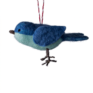 Asterisk Shapes AS-4 NP Factory Direct Medium Tree Bird Felt Nature Lover's Christmas Holiday Decoration - Product Image 1
