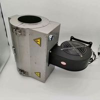 Sistema de Enfriamiento por Aire para Calentador de Extrusora con Ventilador