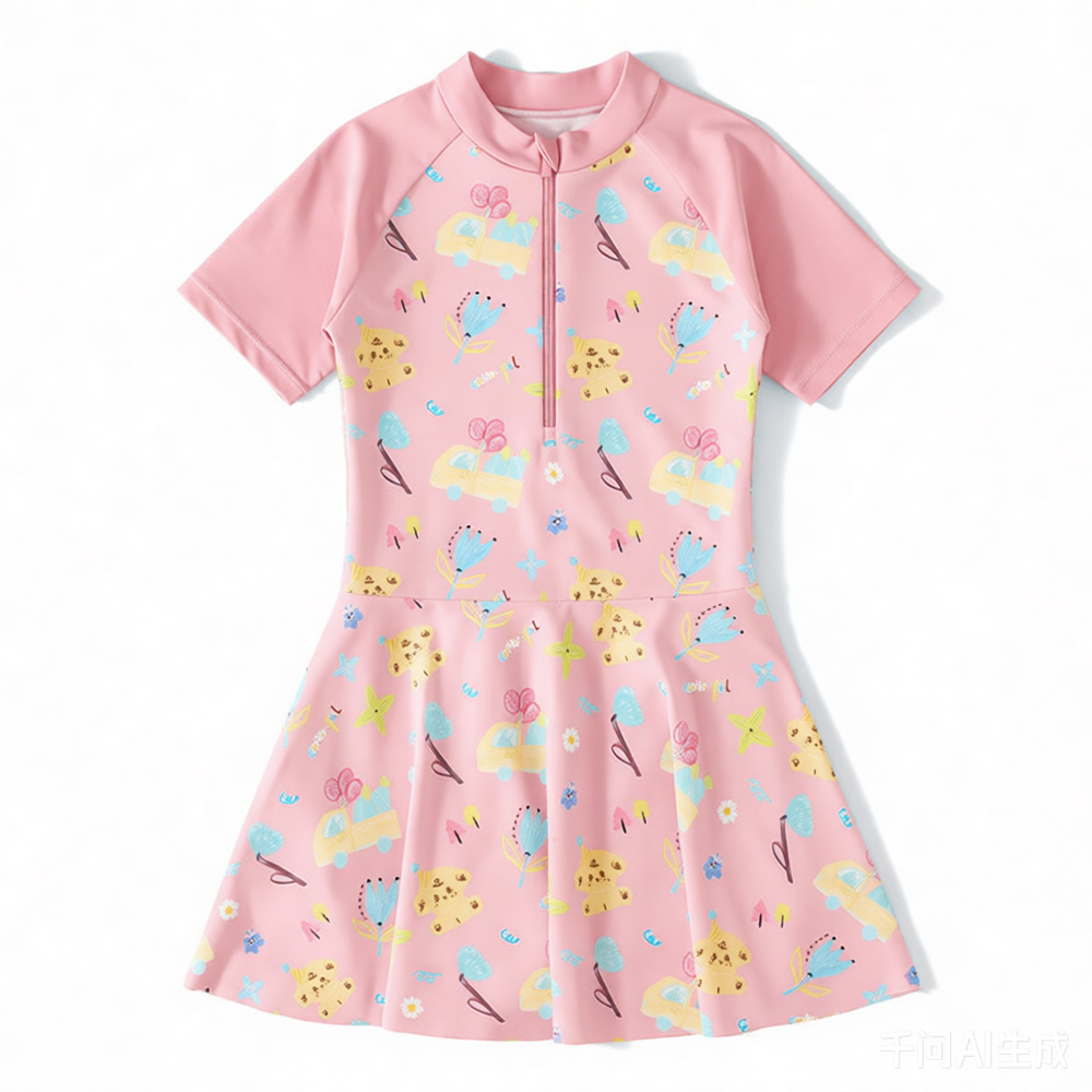 Animales divertidos rosas