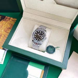 Orologio Automatico Meccanico <span class=keywords><strong>da</strong></span> <span class=keywords><strong>Uomo</strong></span> ROL di Alta Qualità in Acciaio Inossidabile con Funzione Fasi Lunari Luminose - Product Image 5