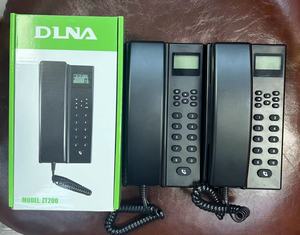 Téléphone fixe professionnel DLNA ZT200 - Connexion filaire fiable, fonction d'identification de l'appelant, noir pour bureau <span class=keywords><strong>et</strong></span> maison modernes - Product Image 6