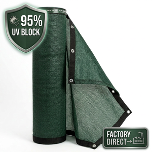 Écran <span class=keywords><strong>de</strong></span> clôture en maille HDPE robuste sur mesure, résistant aux UV à 90 %, pare-vent, pour <span class=keywords><strong>jardin</strong></span>, cour et balcon - Product Image 2