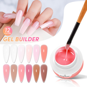 Jelly <b>Extension</b> Gel <b>Nail</b> Builder 15ml Sculpture Hard Private Label Custom Logo Manicure Salon Building Construction Gel Tool - Product Image 2