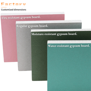 Nhà Máy Bán Hàng Trực Tiếp 12Mm Chống Cháy Tấm Thạch Cao Tinh Khiết Trần Tự Nhiên Chống Mốc Cho Khách Sạn Bệnh Viện Phòng Tập Thể Dục Sử Dụng Độ ẩm - Product Image 3