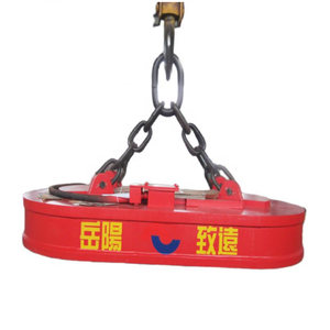 Untuk Besi Tua Berat, Daya Angkat Besar 1-5 Ton, Penanganan Logam Efisien Elektromagnet Pengangkat Oval Peralatan Magnet - Product Image 1