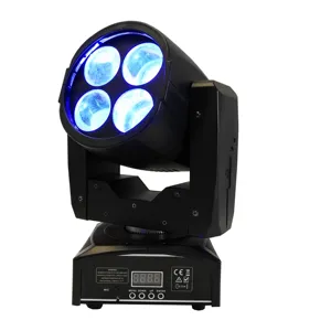 4 pcs 10 W White LED Mini super beam DMX Super Beam 4x10w bee eye LED Moving Head Light