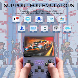 Console de jeu rétro portable JSGAMING Genuine R36s Arkos 2.0, écran 3,5 pouces, console de jeu open source, 128 Go avec <span class=keywords><strong>GTA</strong></span> <span class=keywords><strong>Vice</strong></span> <span class=keywords><strong>City</strong></span> - Product Image 5