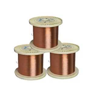 30 Gauge Bare Copper Clad Steel Wire Solid Signal Transmission Ccs Square Enameled Wire