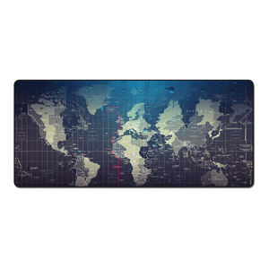 Wellux – grand tapis de souris noir 900x400mm, Base antidérapante, imperméable, pliable, pour les joueurs, bureau, <span class=keywords><strong>carte</strong></span> de jeu - Product Image 1