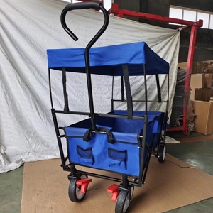 Usine professionnelle OEM chariot pliant chariot Camping plage pratique pliable enfant chariot - Product Image 5
