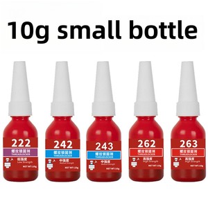 10Ml Giá Thấp Threadlocker 222 242 243 262 270 271 272 277 290 Chủ Đề Locker Dính Màu Xanh Đỏ Threadlocker Kỵ Khí Keo - Product Image 2