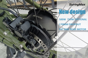 Foldable Ebike 48v <b>500w</b> 1000w Fat Tire <b>Bike</b> 20 Inch Folding Adults Folding Fat <b>Bike</b> Foldable Ebike 48v <b>500w</b> 1000w Fat T - Product Image 4